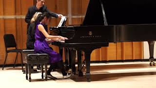 Chloe Tseng(14yrs) Lecture Concert. Beethoven Piano Concerto No 2, 2nd and 3rd mov 3/20/24