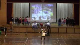 『春や昔』20141224松山市立生石小学校