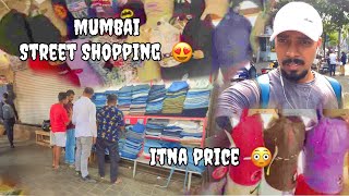 Mumbai Street Shopping 🥳 but pricing sun ke sub pareshan 😅.. Or Purani Yade 🥺