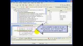 Eclipse and Java - Using the Debugger - Lesson 6