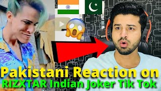 Pakistani React on RIZXTARR INDIAN JOKER Latest TIKTOK VIDEOS | Reaction Vlogger