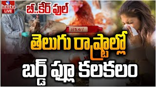 LIVE: తెలుగు రాష్ట్రాలను వణికిస్తున్న బర్డ్ ఫ్లూ |  Bird Flue Effect | hmtv