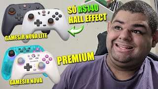 O MELHOR CONTROLE BARATO PRA PC em 2024! GAMESIR T4 NOVA e NOVA LITE! REVIEW COMPLETA