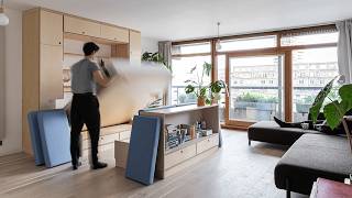 Ingenious Space-Saving Furniture & Fantastic Hidden Rooms – Hacks You’ll Love!