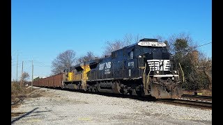 NS 928 arriving into Columbia w/ D9-40C 8772 leading \u0026 UP ACe trailing