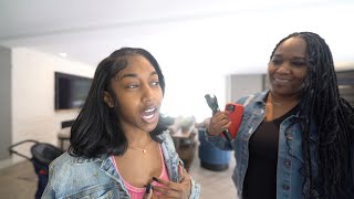 TeeTee And Mama Went At It At The Cooking Challenge....