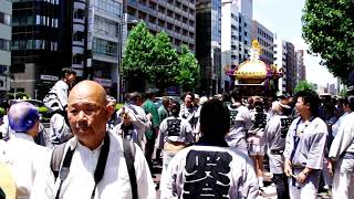 四谷須賀神社・大祭・本社神輿渡御[2](2018-06-03・東京都新宿区)