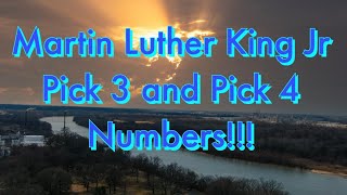 Martin Luther King Jr Pick 3 and Pick 4 Numbers!!! (Good for 21 Days)