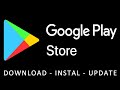 Cara Download - Instal - Update Google Play Store Versi Terbaru di Segala Merk & Tipe HP Android