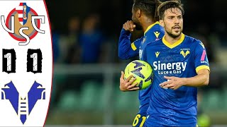 Cremonese vs Verona 1-1 Highlights | Serie A - 2022/2023