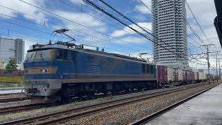 EF510-507号機[富]牽引　高速貨物列車