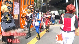 コスプレの街東京池袋を歩きしました。【4K】9.2022