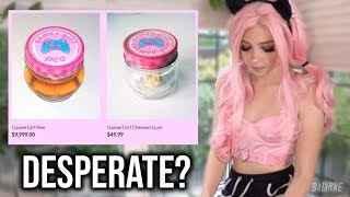 Is Belle Delphine Getting Desperate
