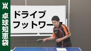 ドライブとフットワークの質を上げる１つのコツ【卓球知恵袋】