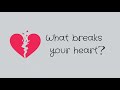 What breaks your heart? || Bro. Brendon B. Bangco-og