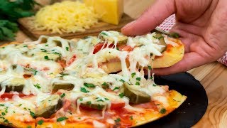 Pizza z pánve - rychlý a jednoduchý recept! | Chutný TV