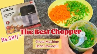 Agaro Mini Electric Chopper Review | అగరో మినీ ఛాపర్ రివ్యూ | Daily Helper | Amazon Gadgets