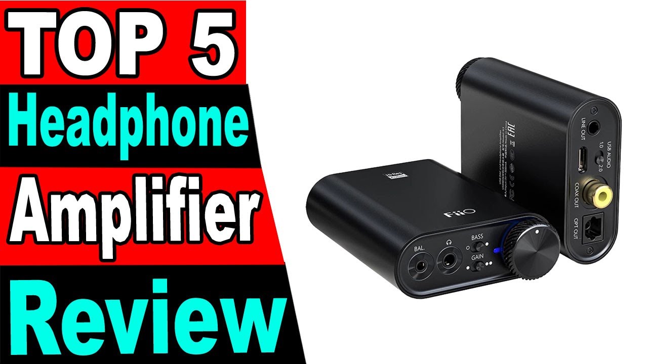 TOP 5 Best Portable Headphone Amplifier Review 2024 - YouTube