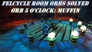 Felcycle Secret Solved: 5 o'clock Orb | Master of Secrets | Golden Muffin | Pet Battle Jeremy Feasel