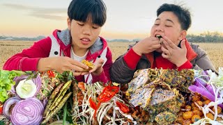 MIMI SINGJU, KELICHANA, BORA, ALOO SHAK, PAKNAM MUKBANG | Manipuri Local Foods | Meitei Mukbang