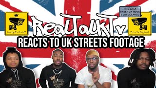 UK STREETS FOOTAGE (VIOLENT CCTV AND PHONE FOOTAGE) REACTION
