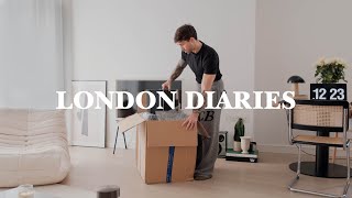 London Diaries | Cozy and productive week, Apartment decor & Packing for NYC!
