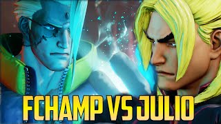 SFV ▰ Filipino Champ Vs Julio【1080p60 High Level Matches】Street Fighter V / 5