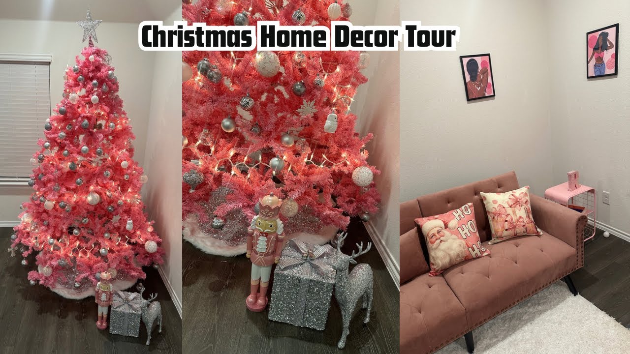 Vlogmas 5 Experience The Whimsical Beauty Of Pink Christmas Home