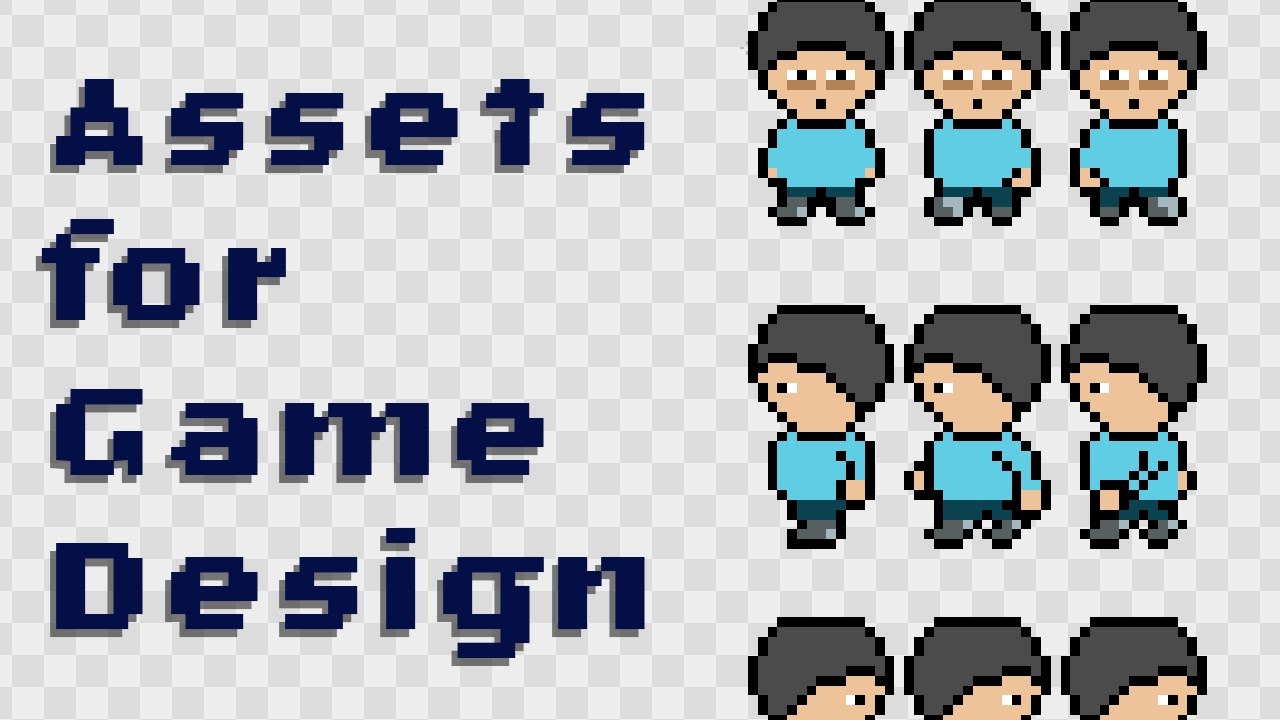 How To Create A Character Sprite Sheet - YouTube