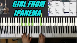 【黒本1練習記録】66) GIRL FROM IPANEMA　～イパネマの娘  (Jazz Standard Bible)