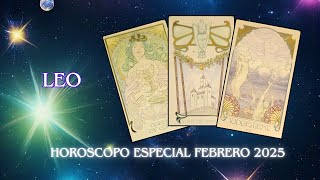 LEO ♌ QUIERE VOLVER PERO TE TIENE PANICO😱 HOROSCOPO ESPECIAL AMOR Y ENERGIAS FEBRERO 2025