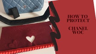 How to protect your Chanel WOC Wallet on Chain by Edinburghblooms