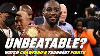 WATCH Terence Crawford's TOUGHEST FIGHTS SO FAR ahead of Spence superfight