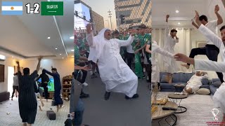 Completely Crazy Saudi Arabia Fan Reactions To 2 1 Goal Against Argentina In The World Cup