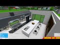 modern kitchen build bloxburg roblox 1