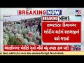 truck drivers protest effect vegetable price drops in himatnagar sabarkantha tv9gujarati