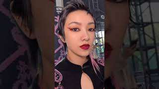 Valentina Li化妝造型，郭采潔 Amber Kuo in Punk style ❤️‍🔥 M·A·C look ​(Makeup \u0026 Face Painting )