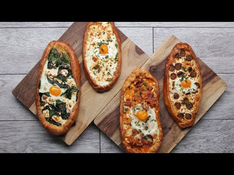 Breakfast pizza recipe from Tasty