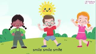 Smile Smile Smile | Value-based rhyme| for kids|