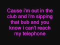 Telephone Lady Gaga Lyrics