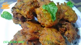 বাদাম দিয়ে মাছের পিয়াজু (mas,badamer pakora) ।।।