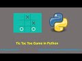 Tic Tac Toe game in Python
