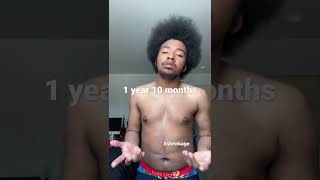 1 Year \u0026 10 Months Afro Journey Update!! Ft. Shrinkage *SHORTS