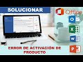 SOLUCIONAR ERROR DE ACTIVACIÓN DE PRODUCTO OFFICE || ACTUALIZADO 2024