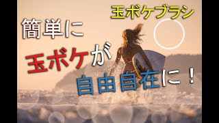 玉ボケ自由自在　玉ボケブラシの紹介