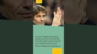 Tottenham player nobody is talking about that Antonio Conte singled out in press conference #shorts