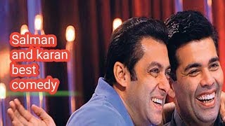 Salman khan and karan johar comedy