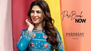 Parishay luxury lawn unstitched collection 2023