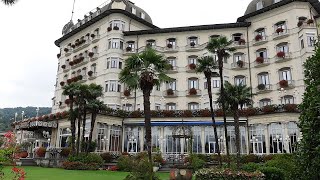 Stresa, Maggiore, Italy. Walking tour