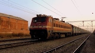 INDIAN RAILWAYS Vizag-NZM Samata Express behind ET WAP4 22853